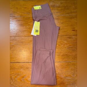 All in Motion Pink Leggings High Waist Seam Detailing